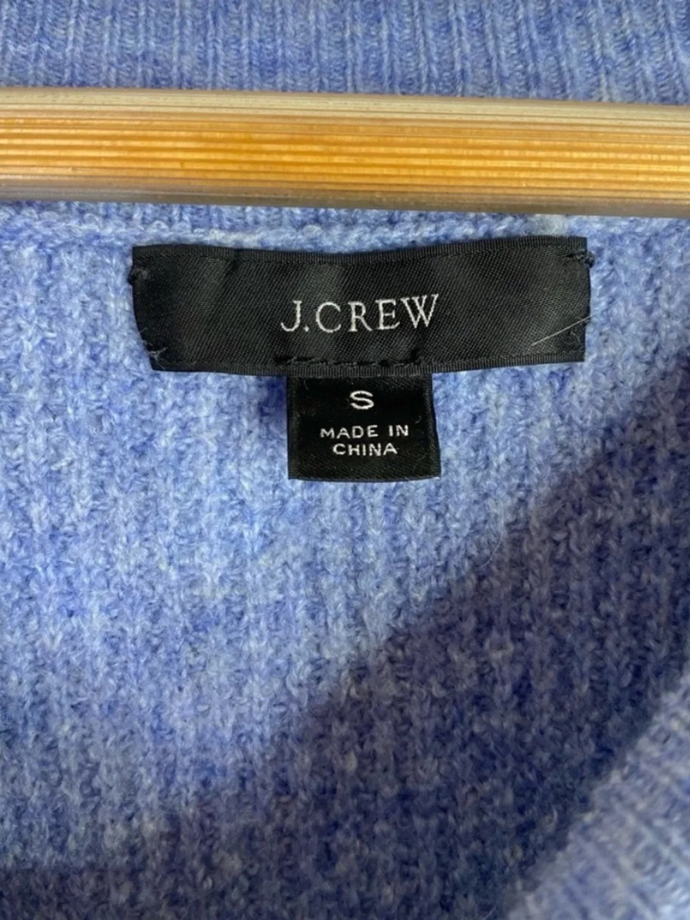 J. Crew Lavender-Blue Scoop-Neck Sweater